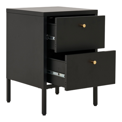 Meuble de rangement noir Dalby