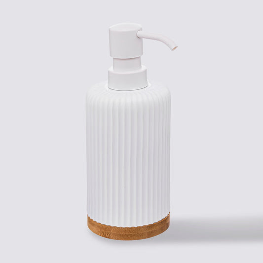 Distributeur à savon, Blanc