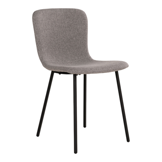 Chaise de salle à manger Halden (ensemble de 2) gris clair