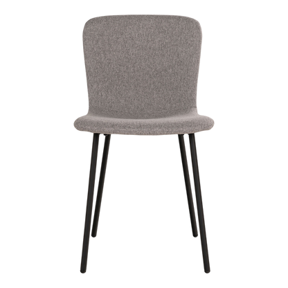 Chaise de salle à manger Halden (ensemble de 2) gris clair