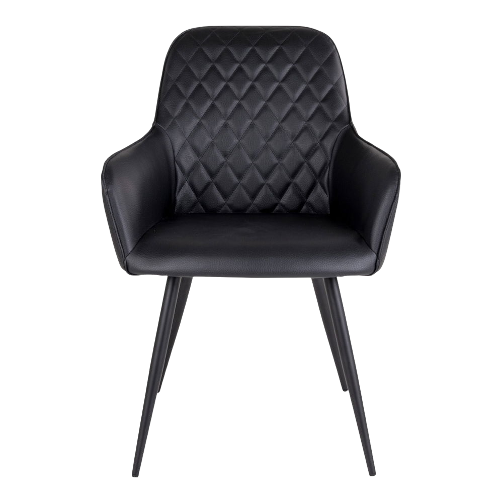 Chaise de salle à manger Harbo (ensemble de 2) noir