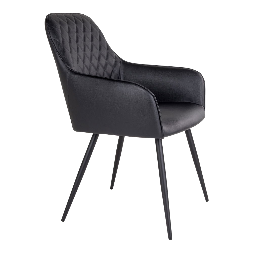 Chaise de salle à manger Harbo (ensemble de 2) noir