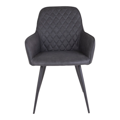 Chaise de salle à manger Harbo (ensemble de 2) gris