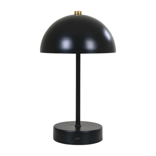 Lampe de table, LED rechargeable Holt Noir