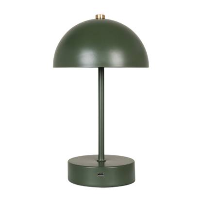 Lampe de table verte rechargeable Holt
