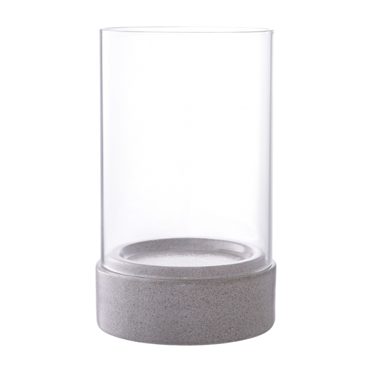 Porte bougies gris Hurricane