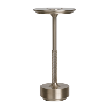 Lampe de table, LED rechargeable Lyneham argent