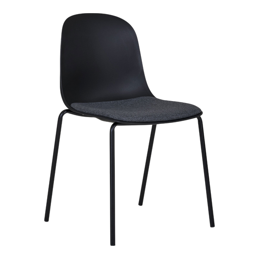 Chaise de salle à manger Madalena (ensemble de 2) noir