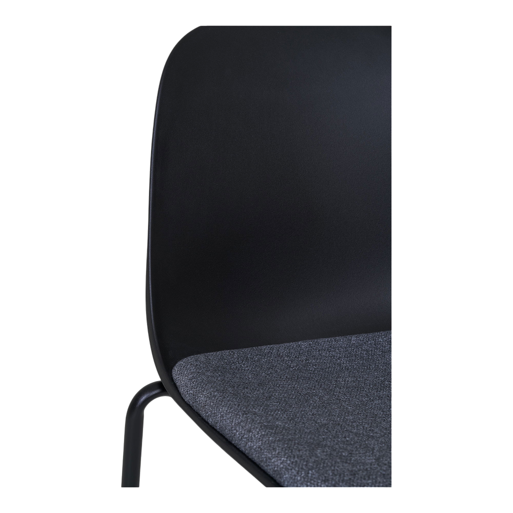 Chaise de salle à manger Madalena (ensemble de 2) noir