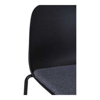 Chaise de salle à manger Madalena (ensemble de 2) noir