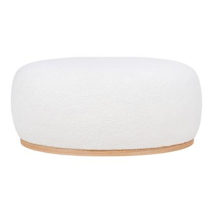 Pouf blanc Manhattan