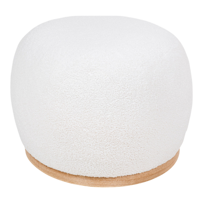 Pouf blanc Manhattan