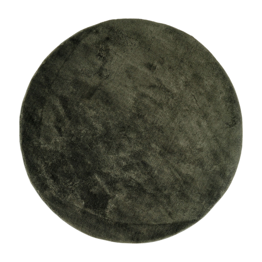 Tapis rond vert Miami