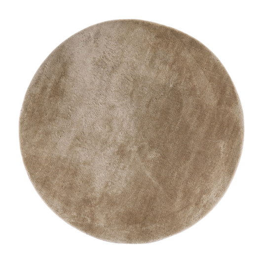 Tapis rond sable Miami