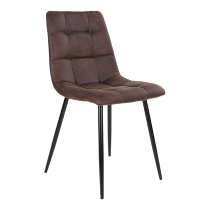 Chaise de salle à manger Middelfart (ensemble de 2) marron