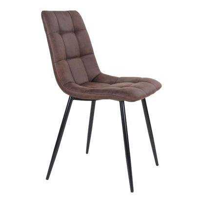 Chaise de salle à manger Middelfart (ensemble de 2) marron