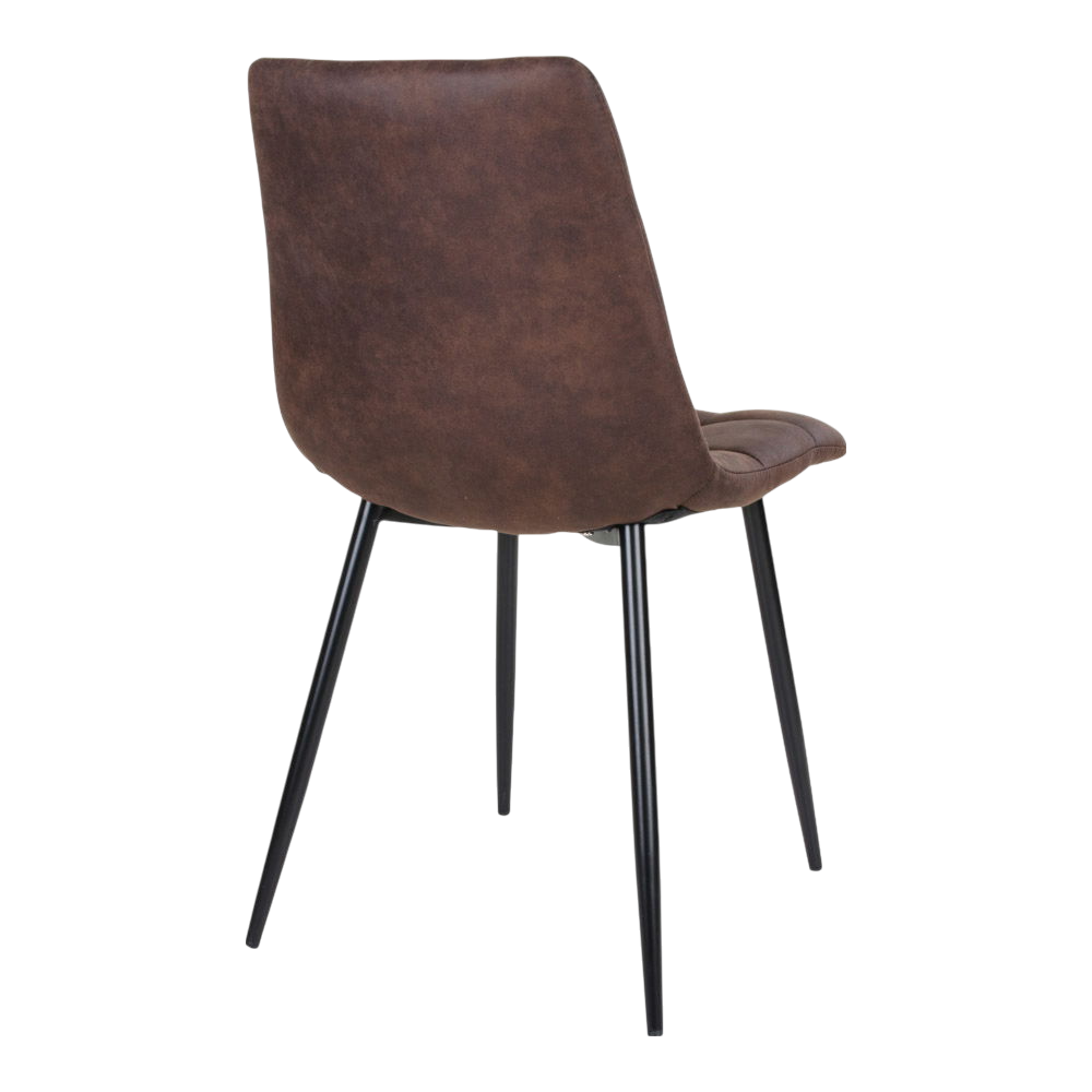 Chaise de salle à manger Middelfart (ensemble de 2) marron