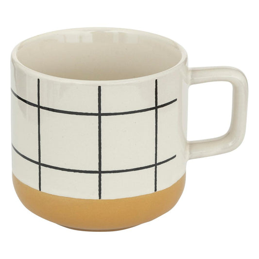 Mug "Family Corner" en céramique 32cl - Jaune