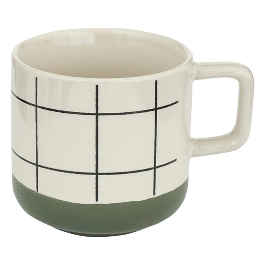 Mug "Family Corner" en céramique 32cl - Vert