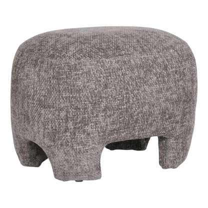 Pouf 4 pieds beige Nazare