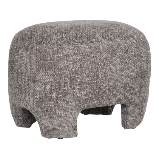 Pouf 4 pieds beige Nazare