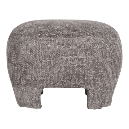 Pouf 4 pieds beige Nazare