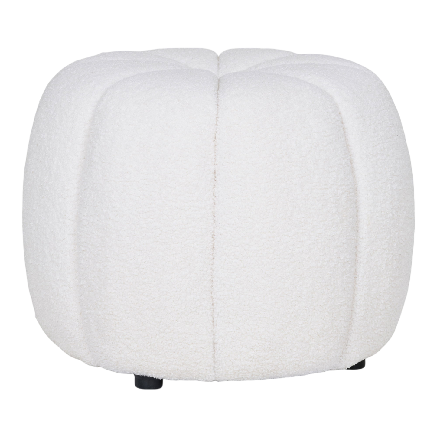 Pouf blanc Paisley