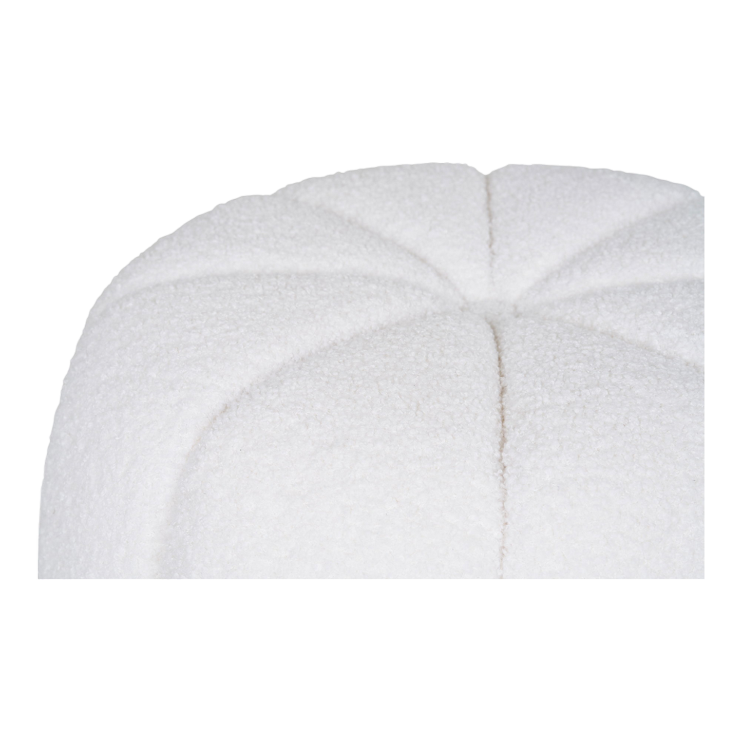 Pouf blanc Paisley