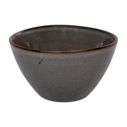 Set de bol gris et brun Selma