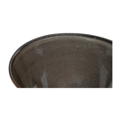 Set de bol gris et brun Selma