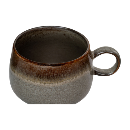 Set de mug Gris et brun Selma