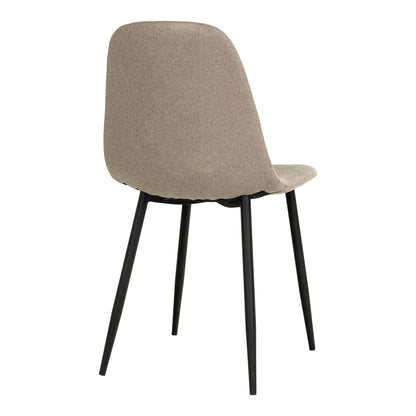 Chaise de salle à manger Stockholm (ensemble de 2) Pierre