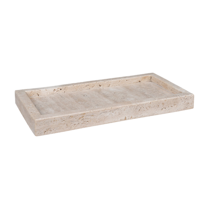 Plateau travertin naturel