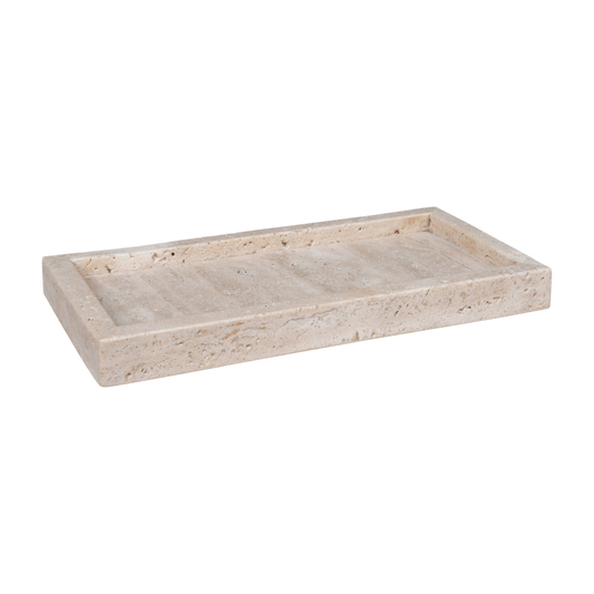 Plateau travertin naturel