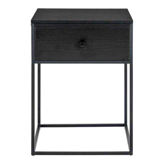 Table d'appoint noir Vita