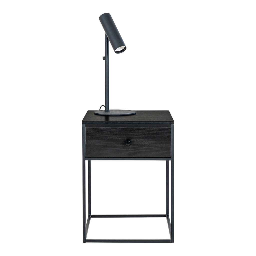 Table d'appoint noir Vita