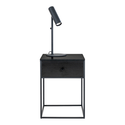 Table d'appoint noir Vita