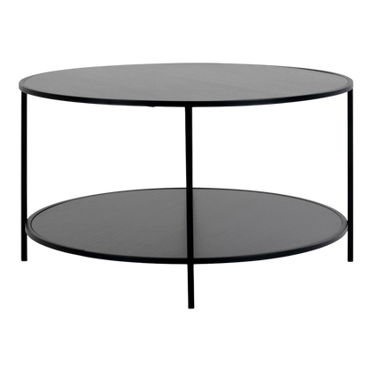 Table de salon noire Vita