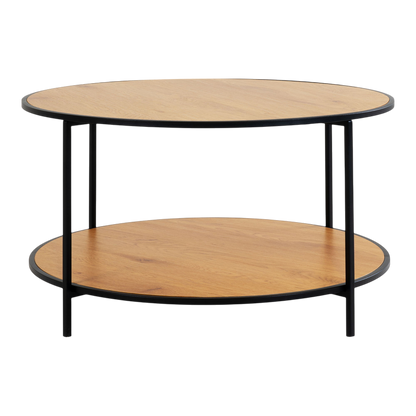 Table de salon Naturelle et noire Vita