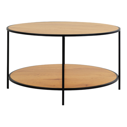Table de salon Naturelle et noire Vita