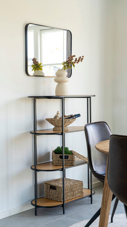 Etagère ovale 4 planches Vita