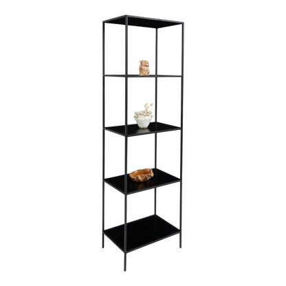Etagère 5 planches noir Vita