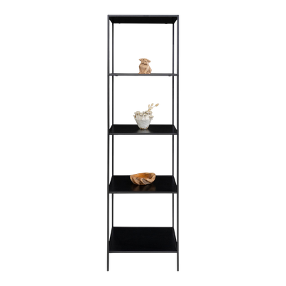Etagère 5 planches noir Vita