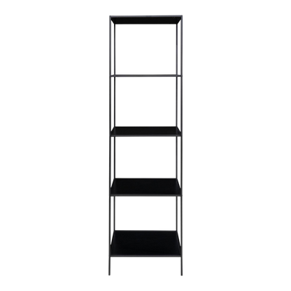 Etagère 5 planches noir Vita