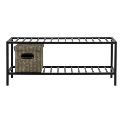 Banc pour chaussure noir Vita