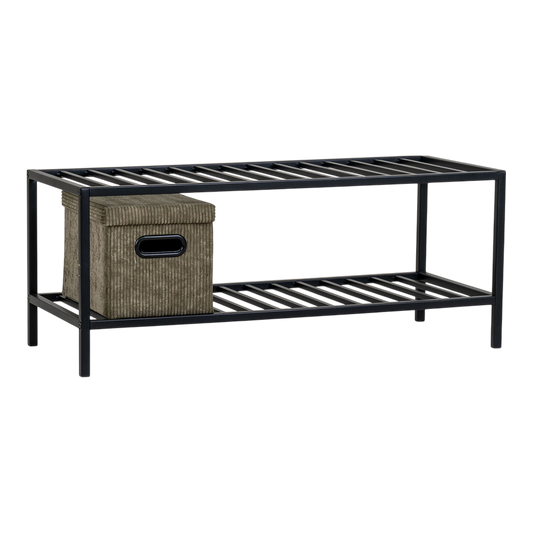 Banc pour chaussure noir Vita