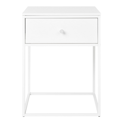 Table d'appoint blanche Vita