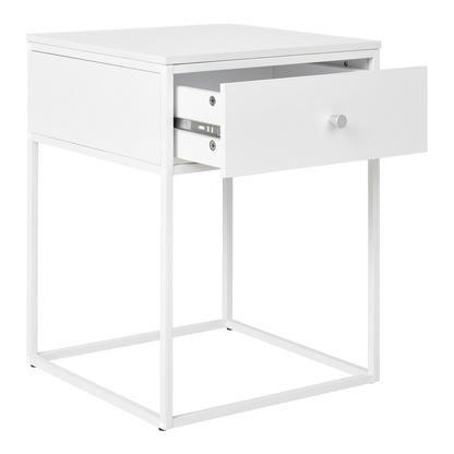 Table d'appoint blanche Vita