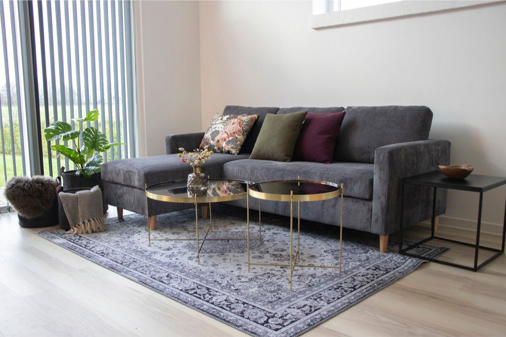 Table basse noire Vita