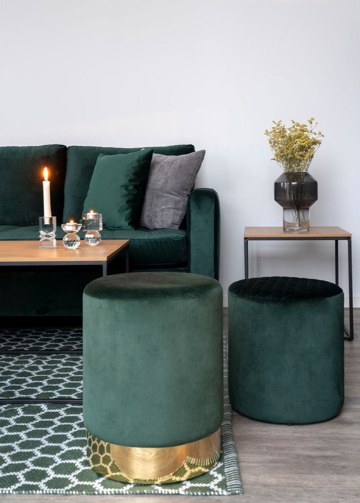 Table basse naturelle et noire Vita